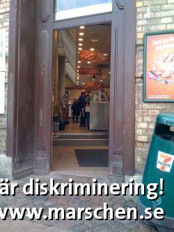 Bild på diskrimineringen.