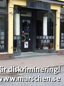 Bild på diskrimineringen.