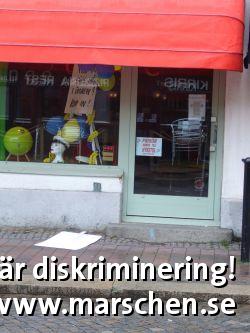 Bild  på diskrimineringen.