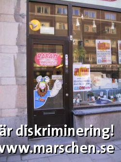 Bild på diskrimineringen.