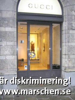 Bild  på diskrimineringen.