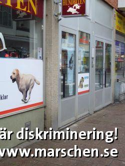 Bild på diskrimineringen.