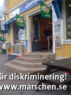 Bild på diskrimineringen.