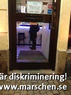 Bild på diskrimineringen.