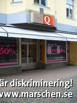 Bild  på diskrimineringen.