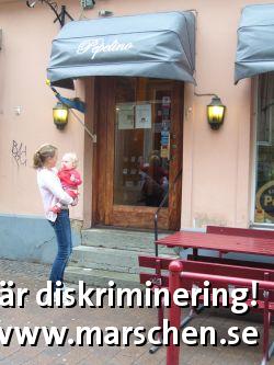 Bild på diskrimineringen.