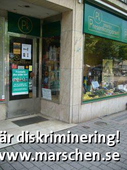 Bild  på diskrimineringen.