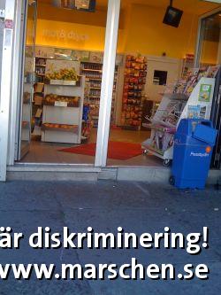 Bild på diskrimineringen.