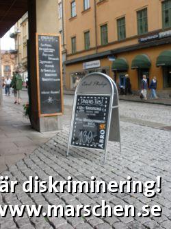 Bild på diskrimineringen.