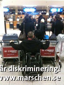 Bild på diskrimineringen.