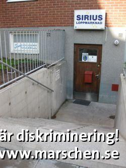 Bild på diskrimineringen.