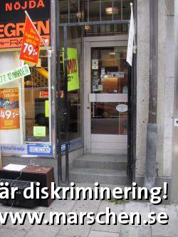 Bild  på diskrimineringen.